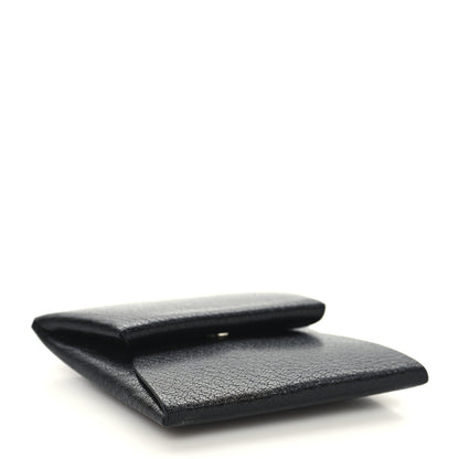 Hermes Chevre Mysore Calvi Card Case Black 4 of 6