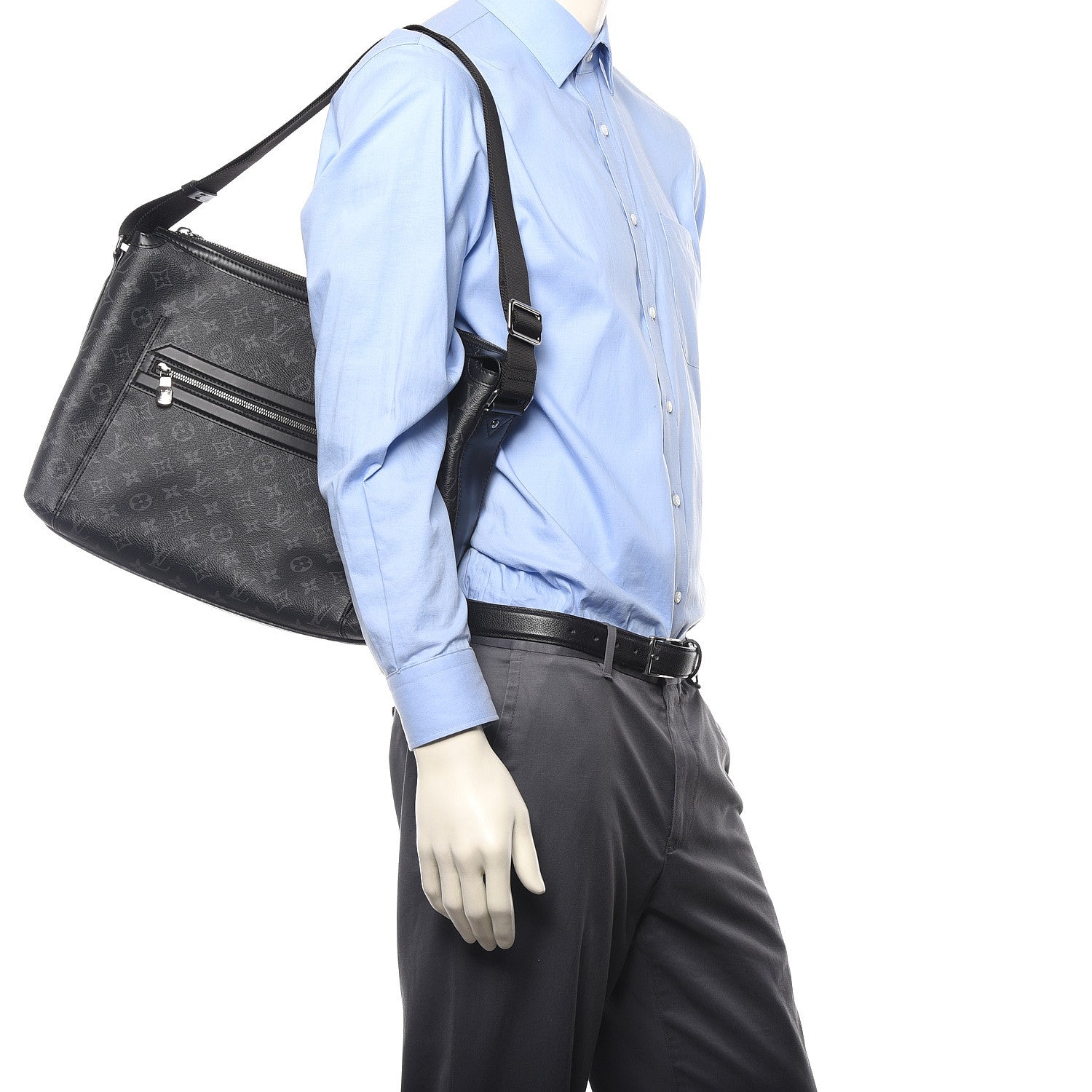Louis Vuitton Monogram Eclipse Odyssey Messenger MM 2 of 9