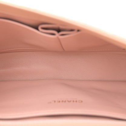 Chanel Caviar Quilted Medium CC Filigree Flap Beige 5 of 11