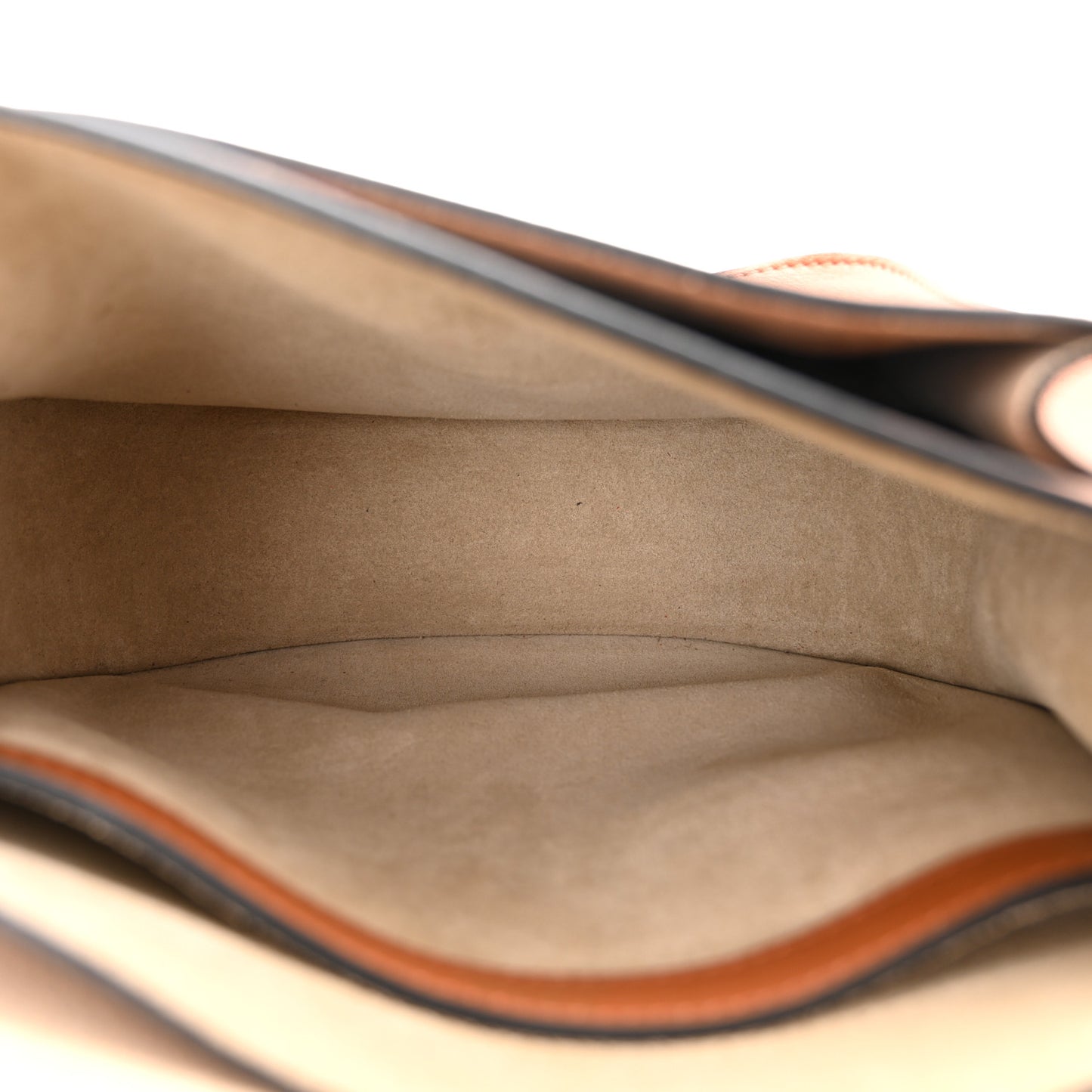 Calfskin Small Hudson Fringe Shoulder Bag Caramel