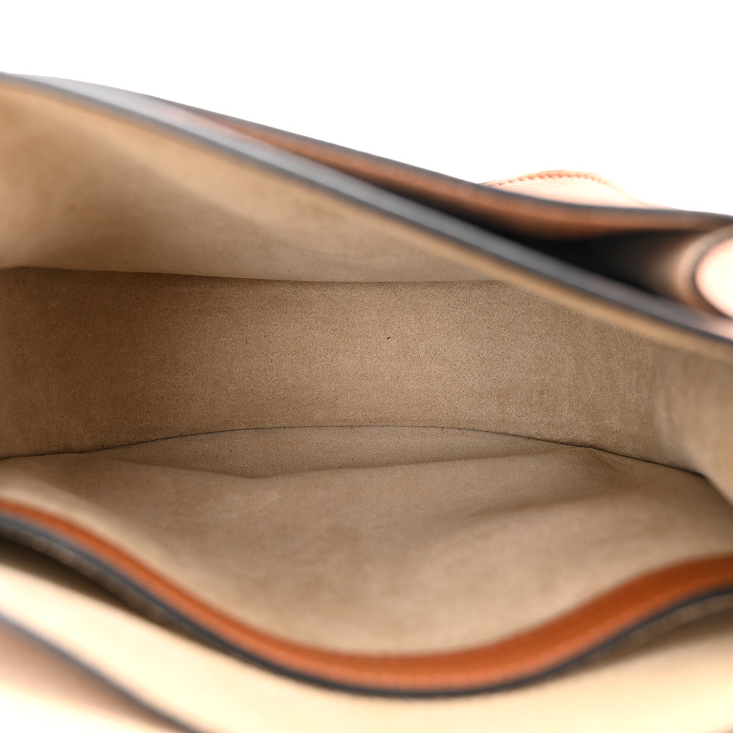 Chloe Calfskin Small Hudson Fringe Shoulder Bag Caramel 5 of 11