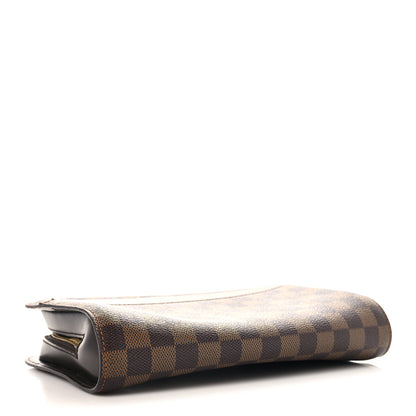 Louis Vuitton Damier Ebene Pochette Saint Louis Clutch 4 of 7
