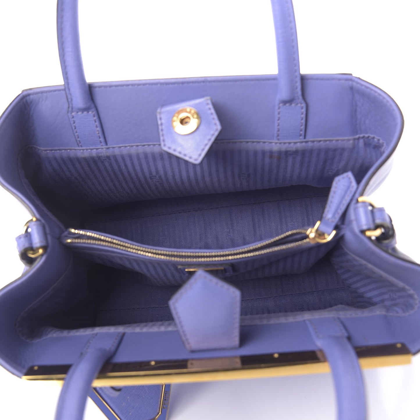Vitello Elite Petite 2Jours Tote Viola Cassis