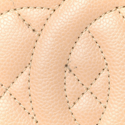Chanel Caviar Quilted Grand Shopping Tote GST Beige Clair 12 of 23
