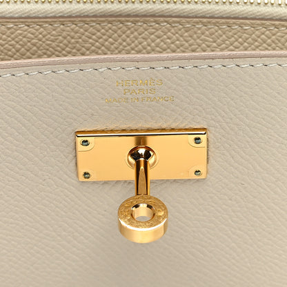 Hermes Epsom Kelly Wallet To Go Craie 6 of 8