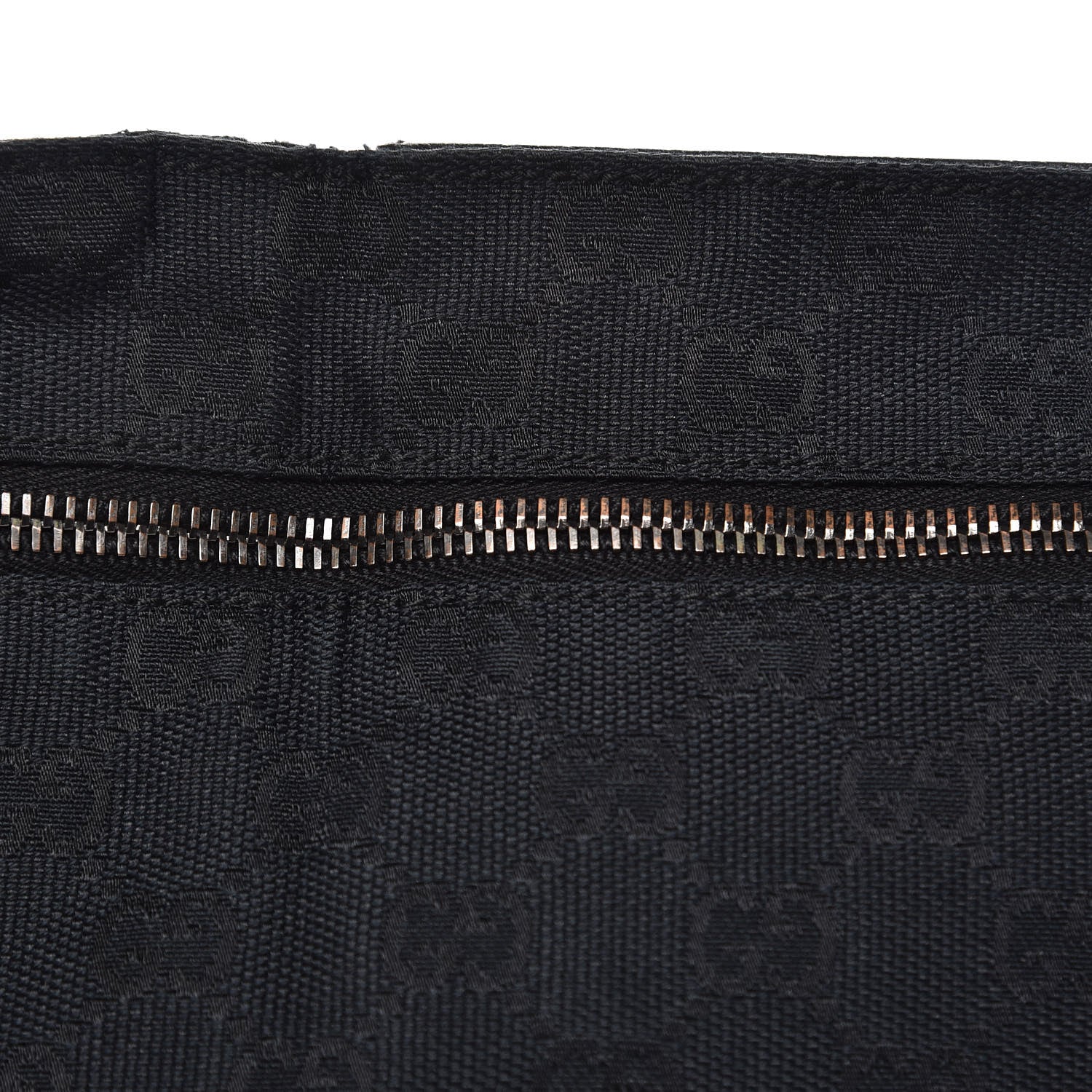 Gucci GG Monogram Double Pocket Belt Bag Black 9 of 9