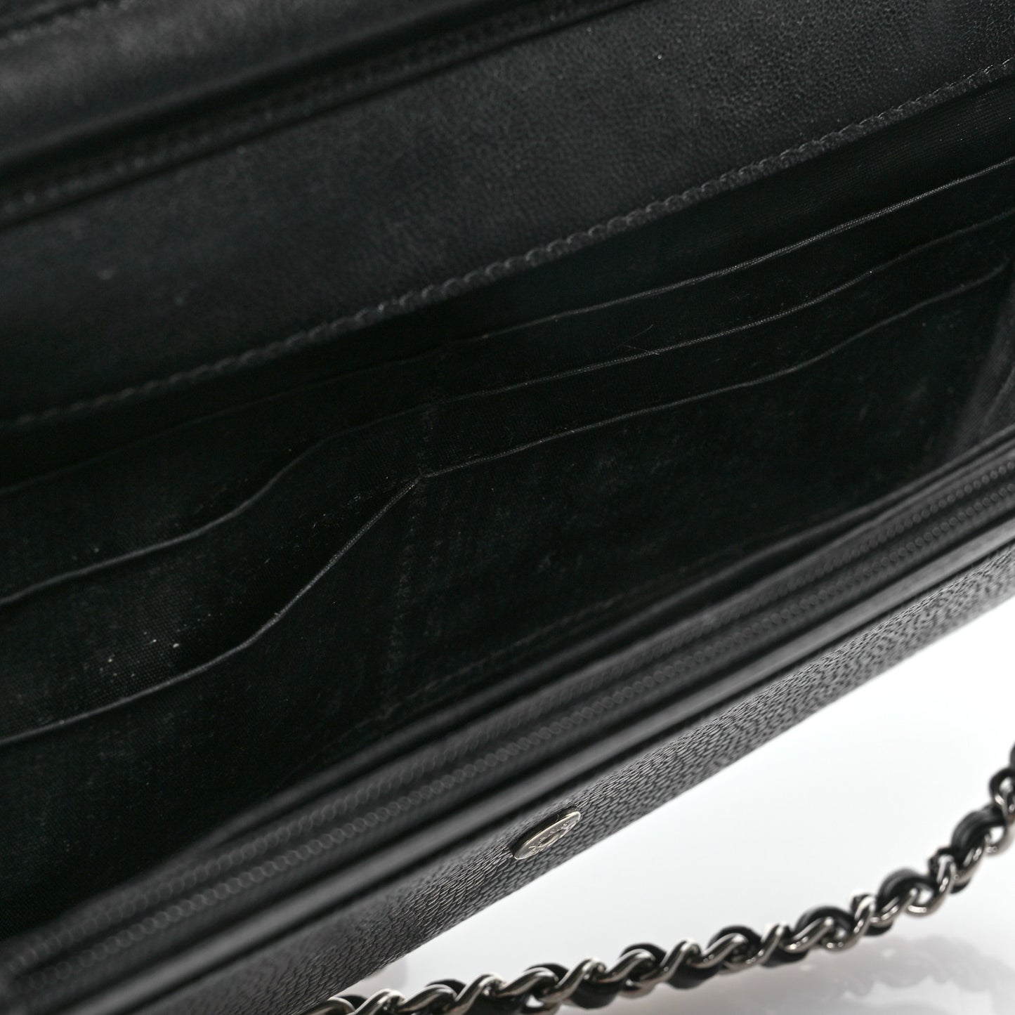 Caviar Timeless CC Wallet on Chain WOC Black