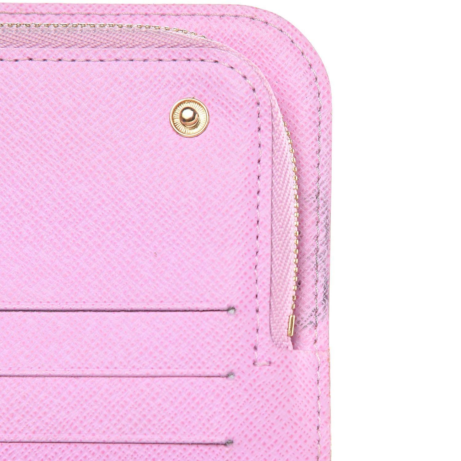 Louis Vuitton Monogram Multicolor Insolite Wallet White Litchi 9 of 11