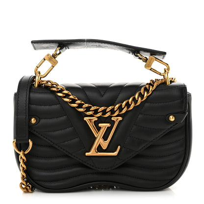 Louis Vuitton Calfskin New Wave Chain PM Black 1 of 11
