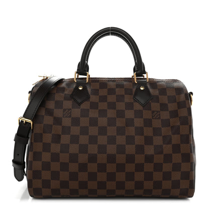 Louis Vuitton Damier Ebene Speedy Bandouliere 30 1 of 9