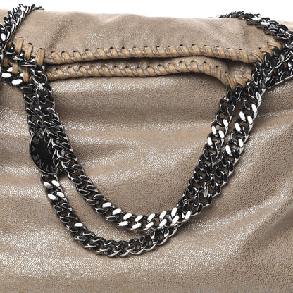Stella McCartney Shaggy Deer Falabella Fold Over Tote Taupe 8 of 9