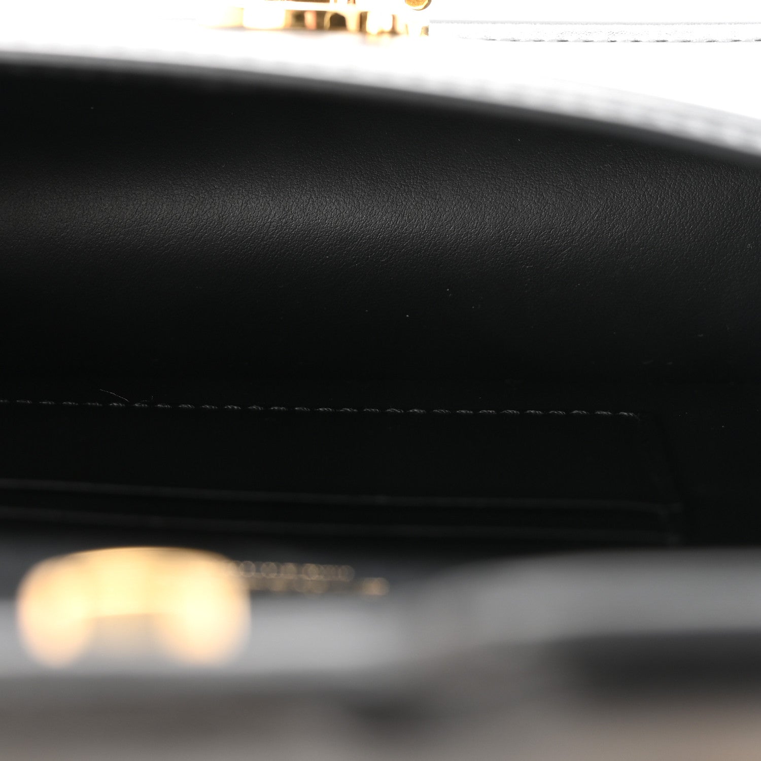 Burberry Calfskin Crystal Small TB Bag Black 5 of 9