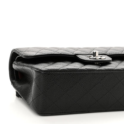 Chanel Caviar Quilted Small Double Flap Black 9 of 10