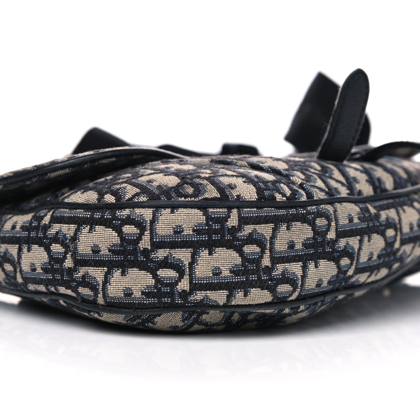 Oblique Mens Saddle Bag Blue