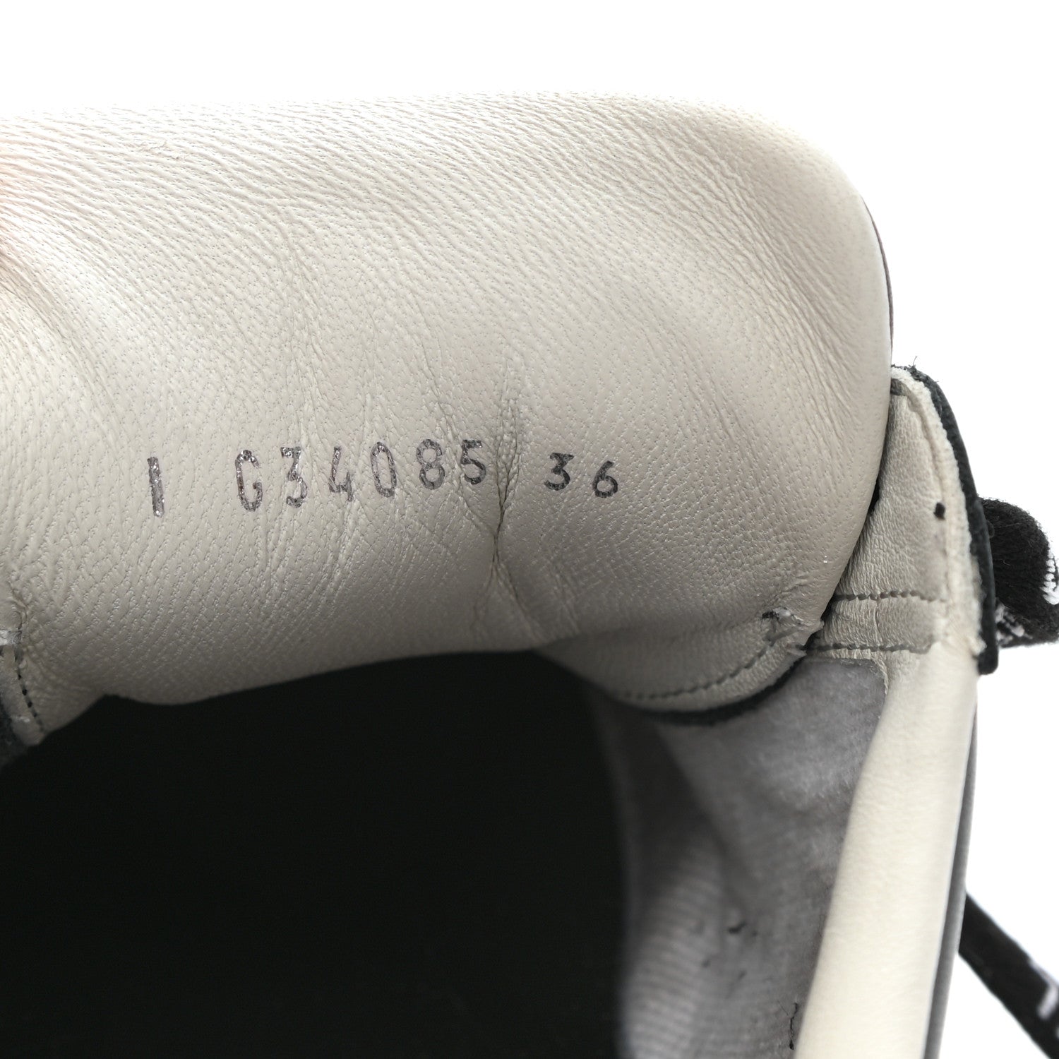 Chanel Calfskin CC Womens Sneakers 36 Black 8 of 8