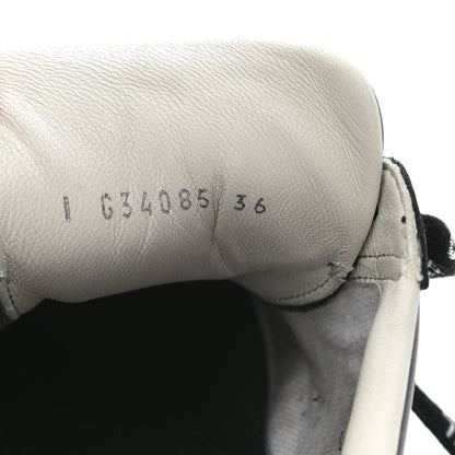 Chanel Calfskin CC Womens Sneakers 36 Black 8 of 8