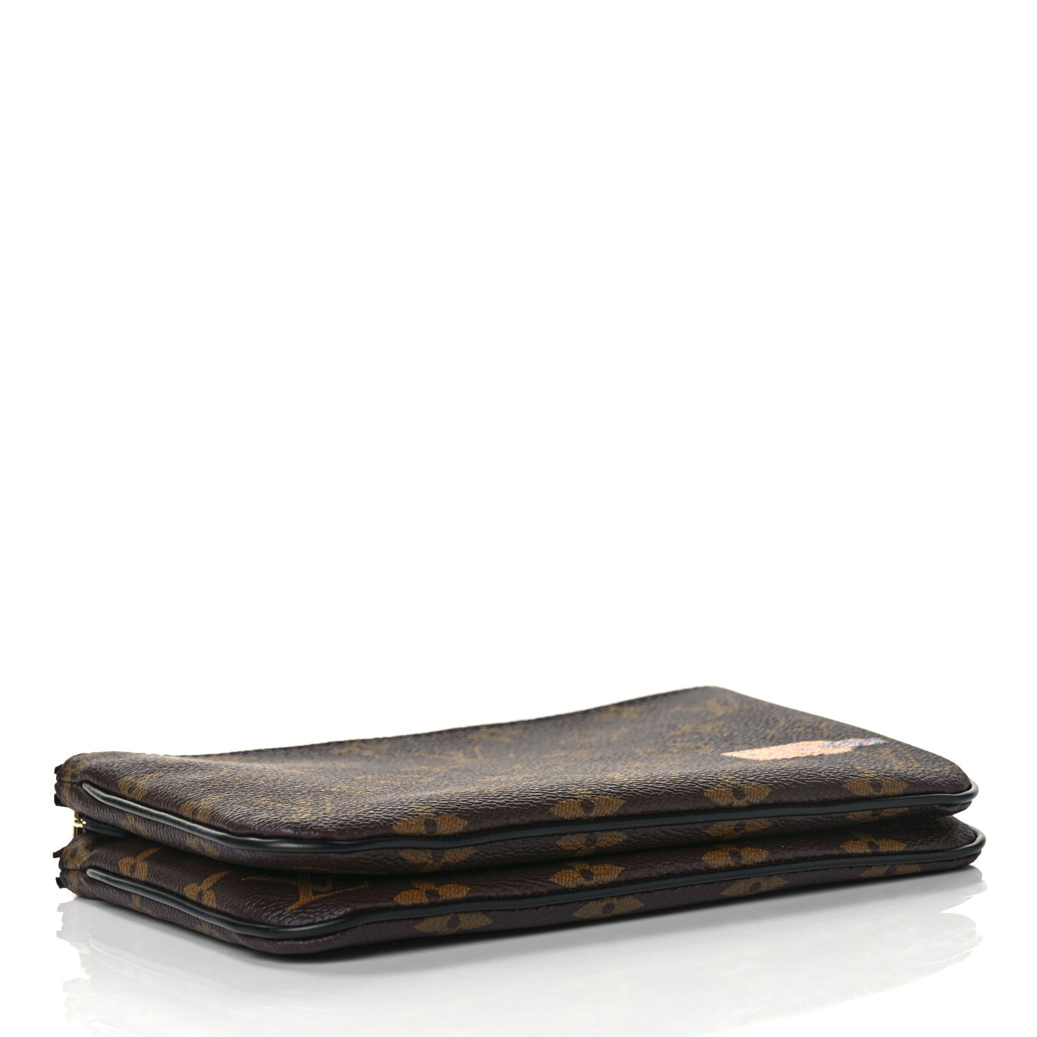 Louis Vuitton Monogram World Tour Double Zip Pochette 4 of 9