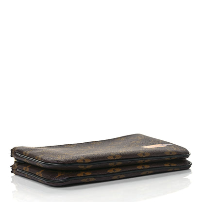 Louis Vuitton Monogram World Tour Double Zip Pochette 4 of 9
