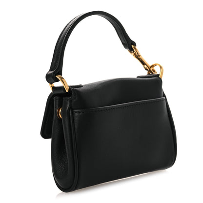 Balenciaga Smooth Calfskin Rodeo Micro Bag Charm Black 3 of 9