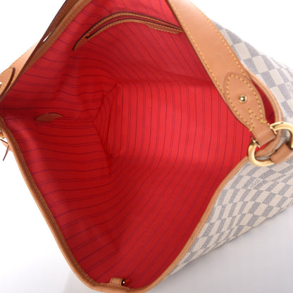 Louis Vuitton Damier Azur Delightful MM Pink 5 of 9