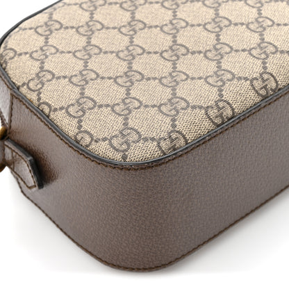 Gucci GG Supreme Monogram Web Neo Vintage Shoulder Bag Beige New Acero Crop 12 of 17