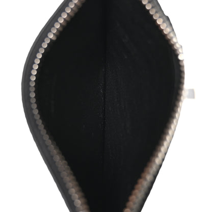 Saint Laurent Grained Calfskin 5 Fragments Zip Pouch Card Holder Black 5 of 8