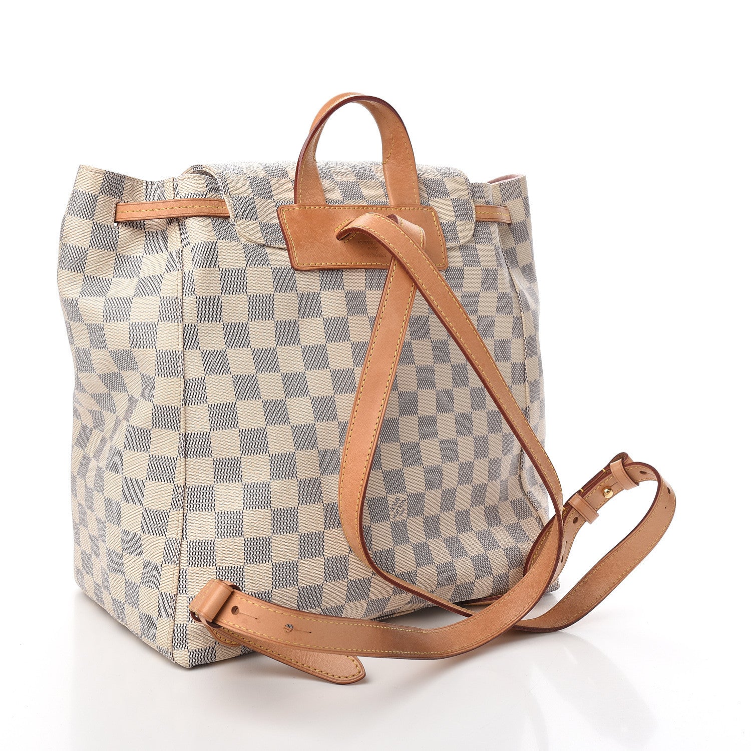 Louis Vuitton Damier Azur Sperone Backpack 2 of 9