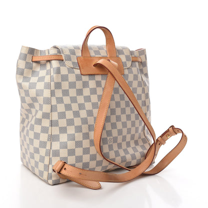 Louis Vuitton Damier Azur Sperone Backpack 2 of 9