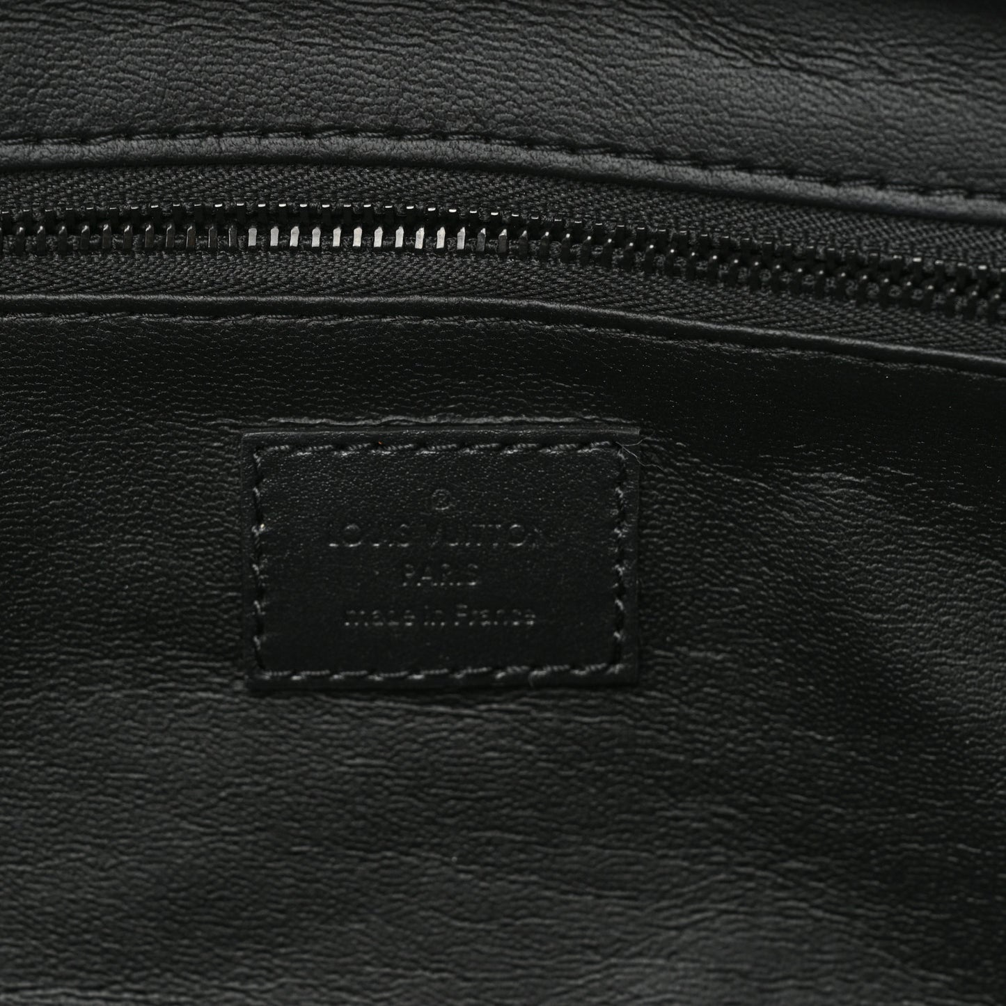 Taurillon Monogram Dopp Kit Toilet Pouch Black