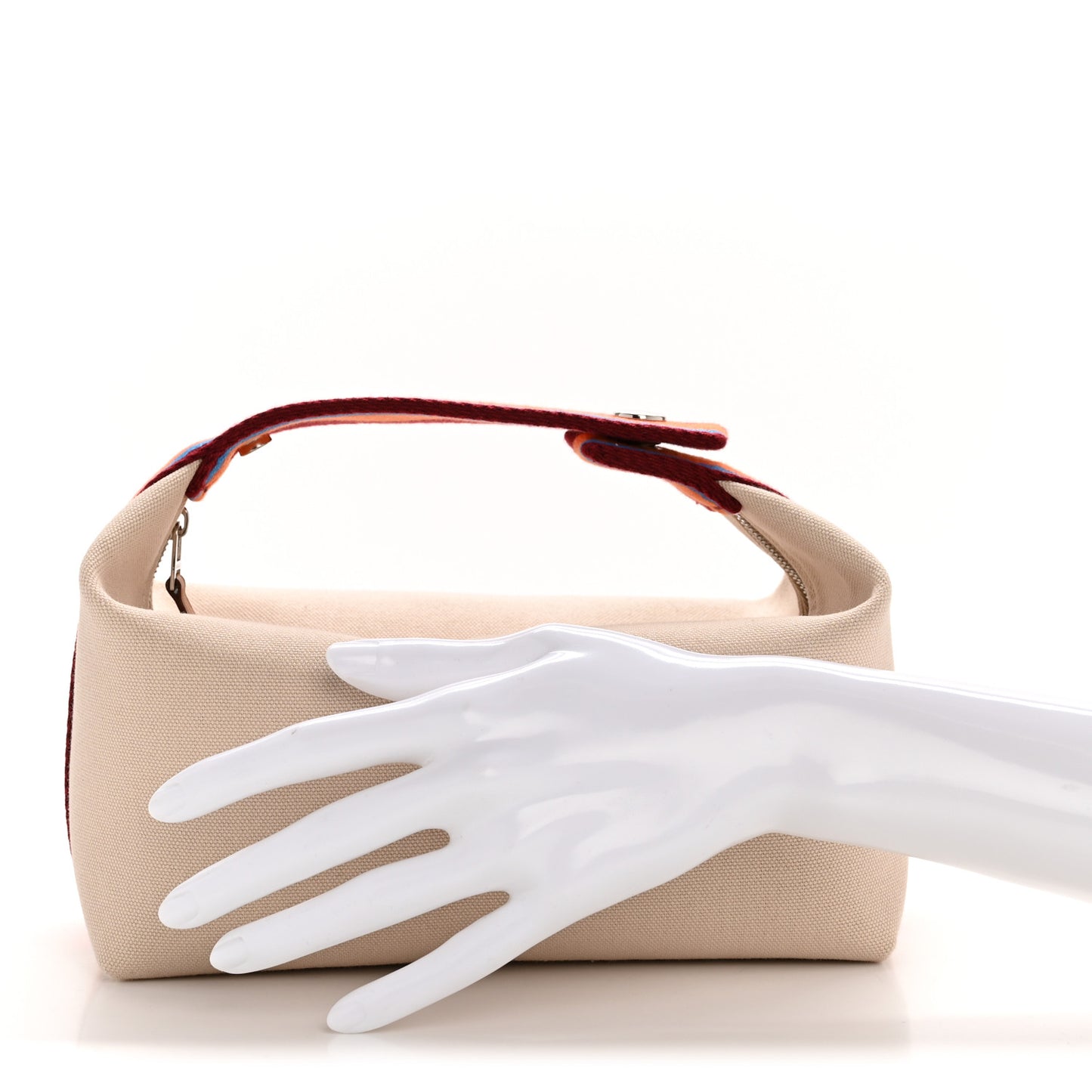 Canvas Small Bride-A-Brac Pavillon Pouch Natural Multicolor