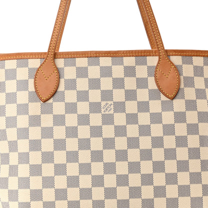 Louis Vuitton Damier Azur Neverfull MM 7 of 11