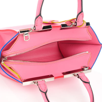 Fendi Vitello Dolce Mini 3jours Tote Pink 5 of 9