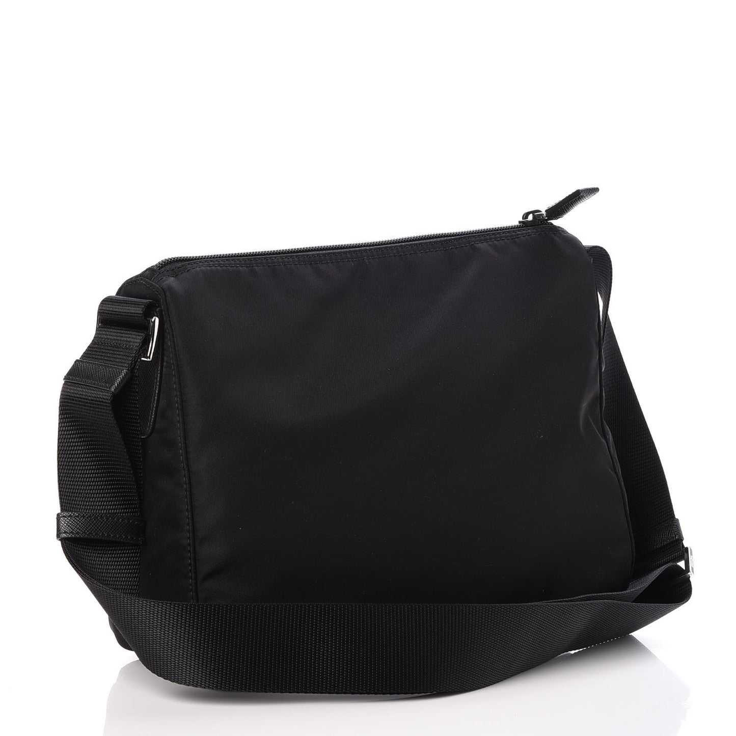 Tessuto Nylon Messenger Bag Black