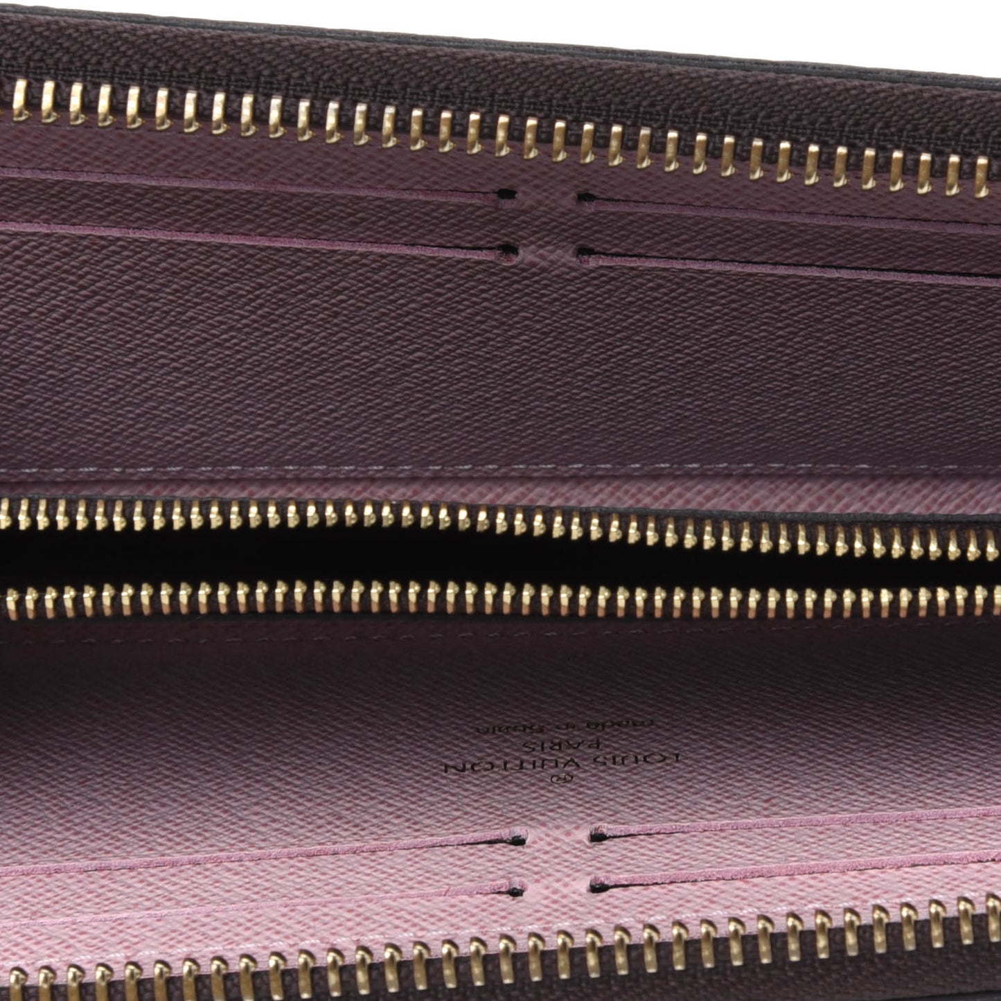 Monogram Clemence Wallet Rose Ballerine