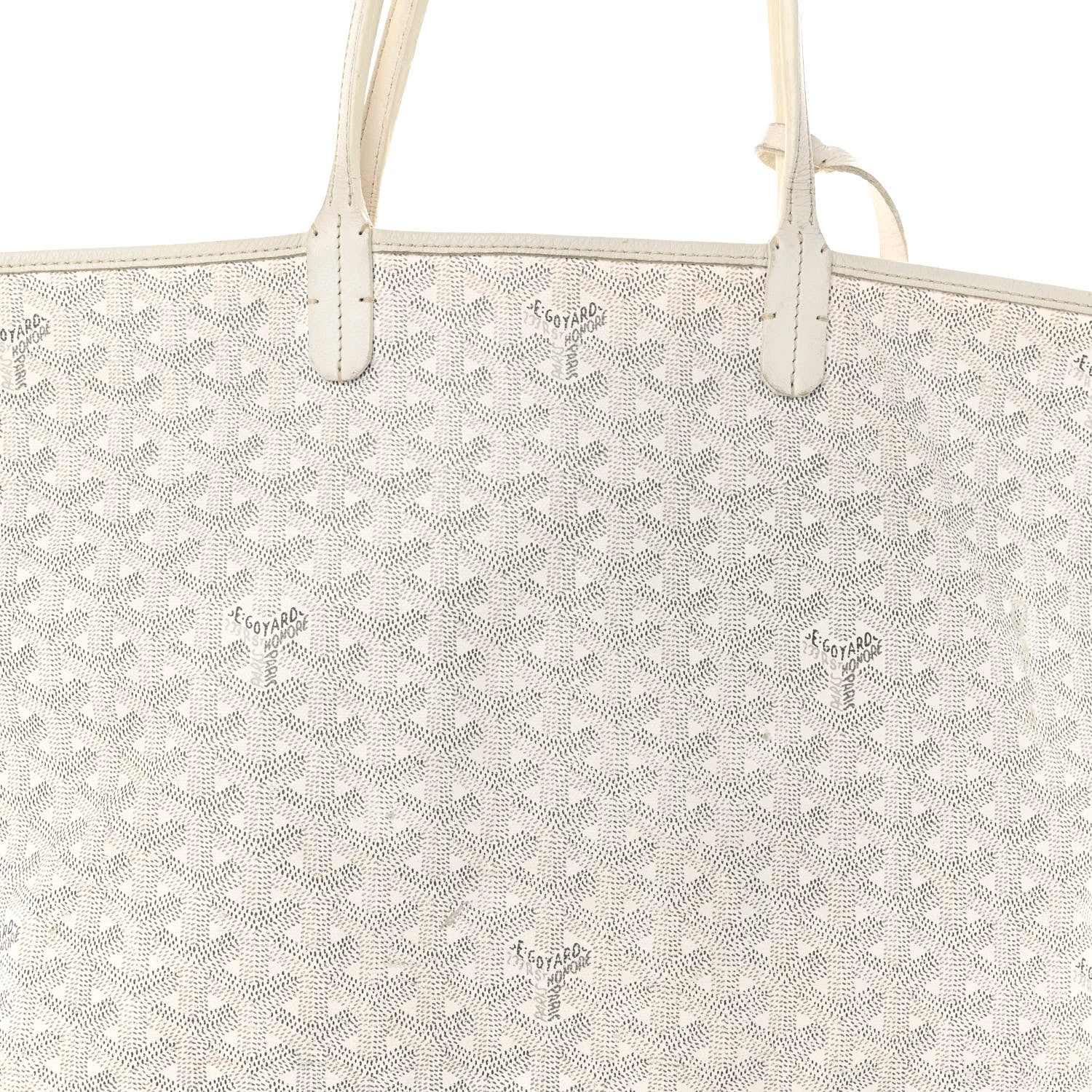 Goyard Goyardine Saint Louis PM White 8 of 13