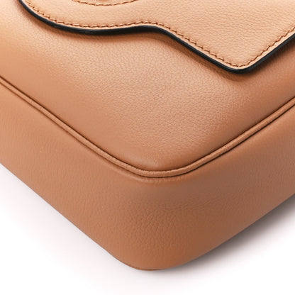 Versace Grained Calfskin Medusa Camera Bag Brown 12 of 12