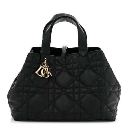 Christian Dior Calfskin Macrocannage Medium Toujours Black 1 of 11