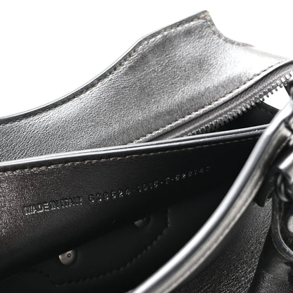 Balenciaga Smooth Calfskin Neo Classic Black Hardware Mini City Gunmetal 7 of 10