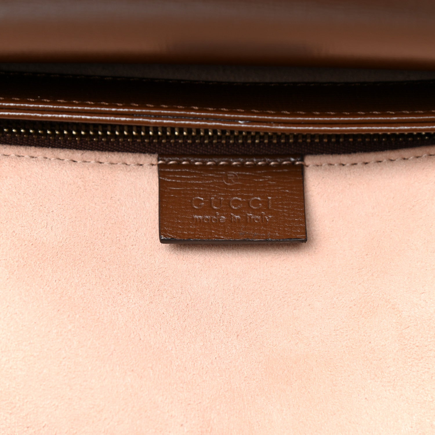 Gucci GG Supreme Monogram Horsebit 1955 Shoulder Bag Beige Brown Sugar 12 of 12