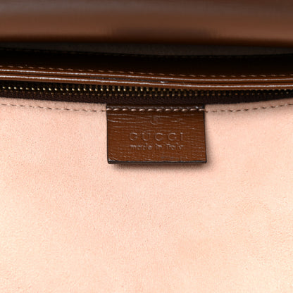 Gucci GG Supreme Monogram Horsebit 1955 Shoulder Bag Beige Brown Sugar 12 of 12