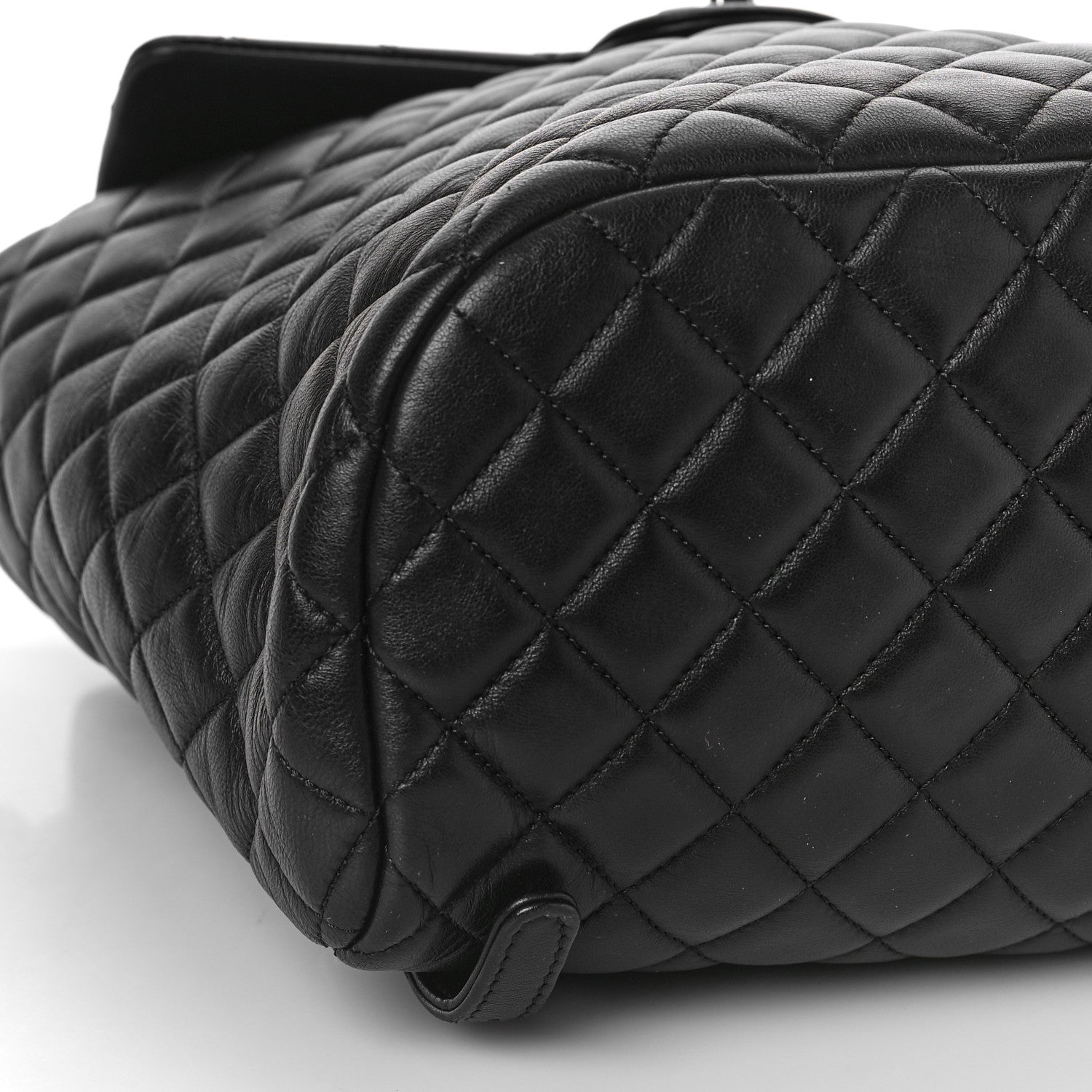 Chanel Lambskin Quilted Large Urban Spirit Backpack Black 8 of 9