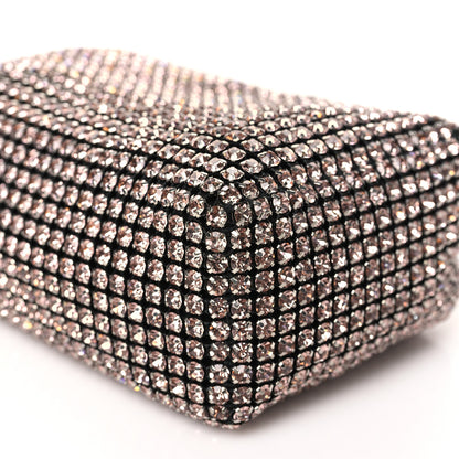 Alexander Wang Mesh Crystal Rhinestone Mini Heiress Pouch Sandstone 9 of 10