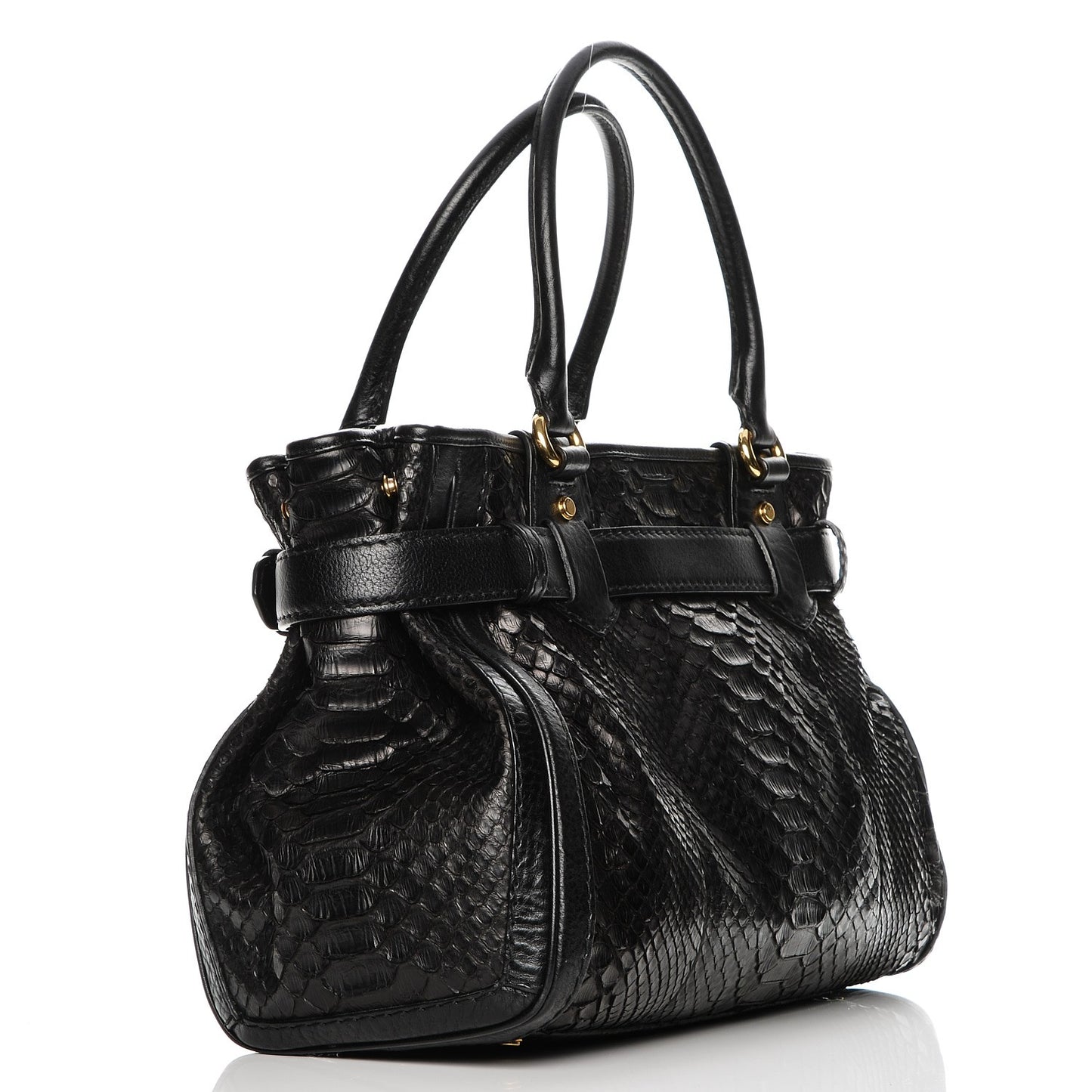 Python Medium GG Running Tote Black