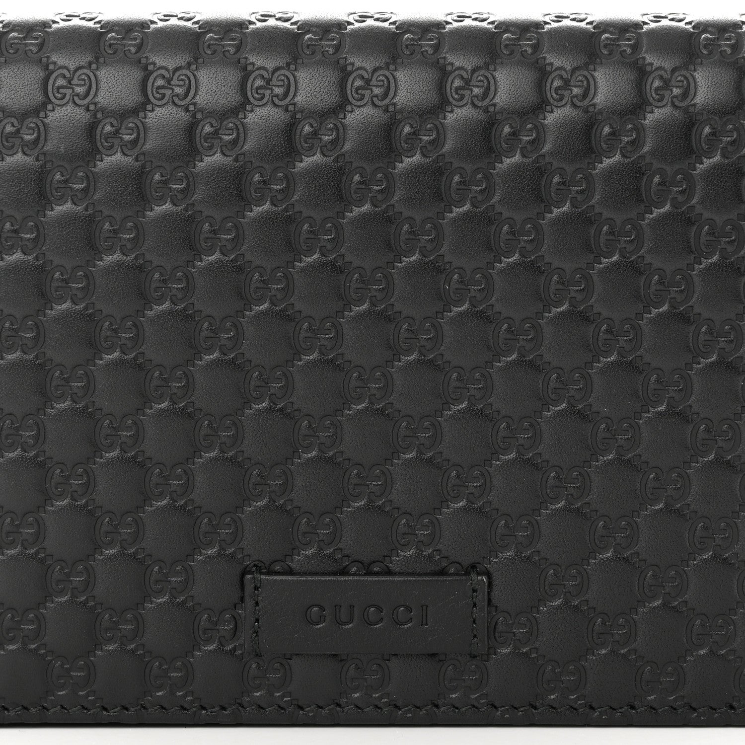 Gucci Microguccissima Crossbody Wallet Black 7 of 10