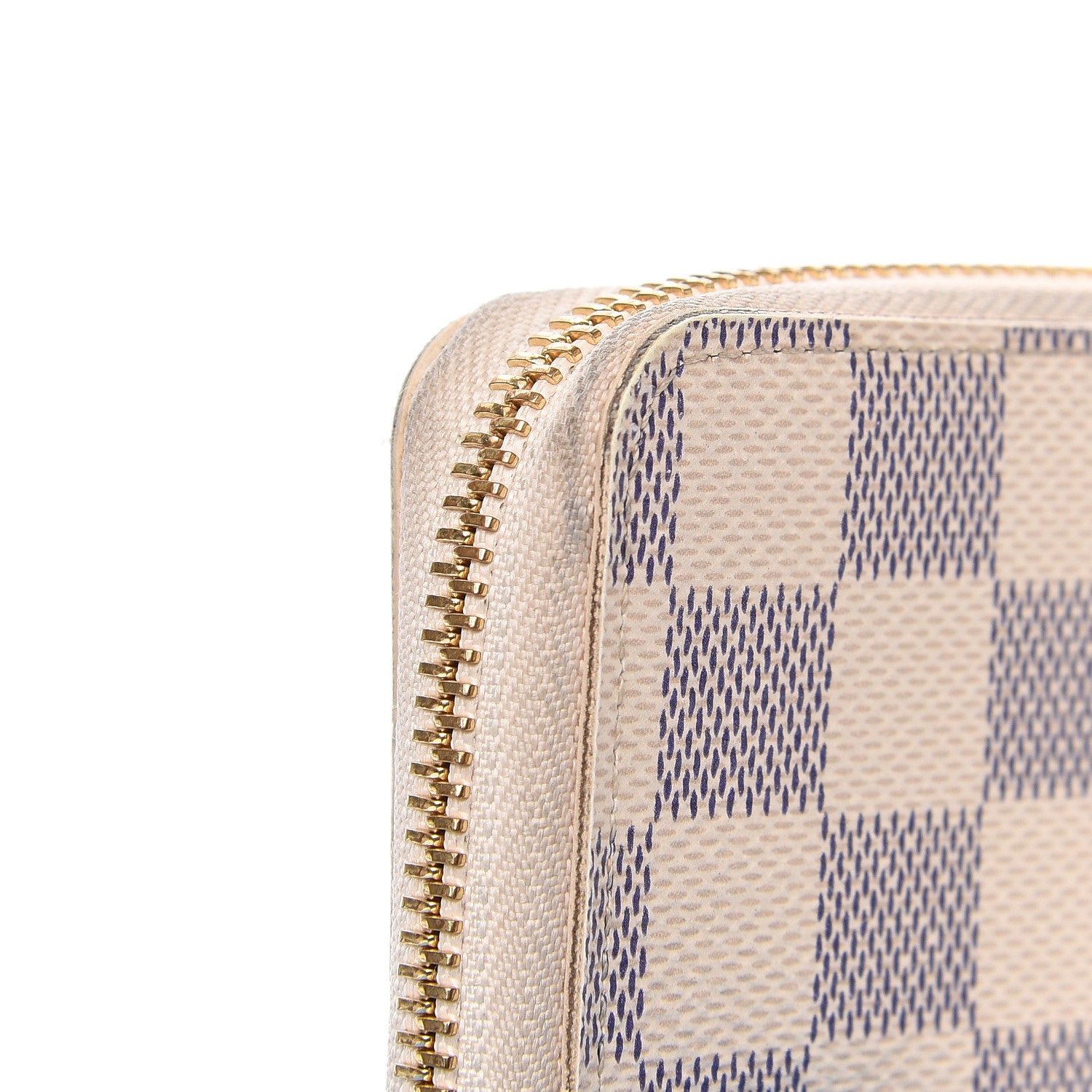 Louis Vuitton Damier Azur Clemence Wallet Rose Ballerine 7 of 12