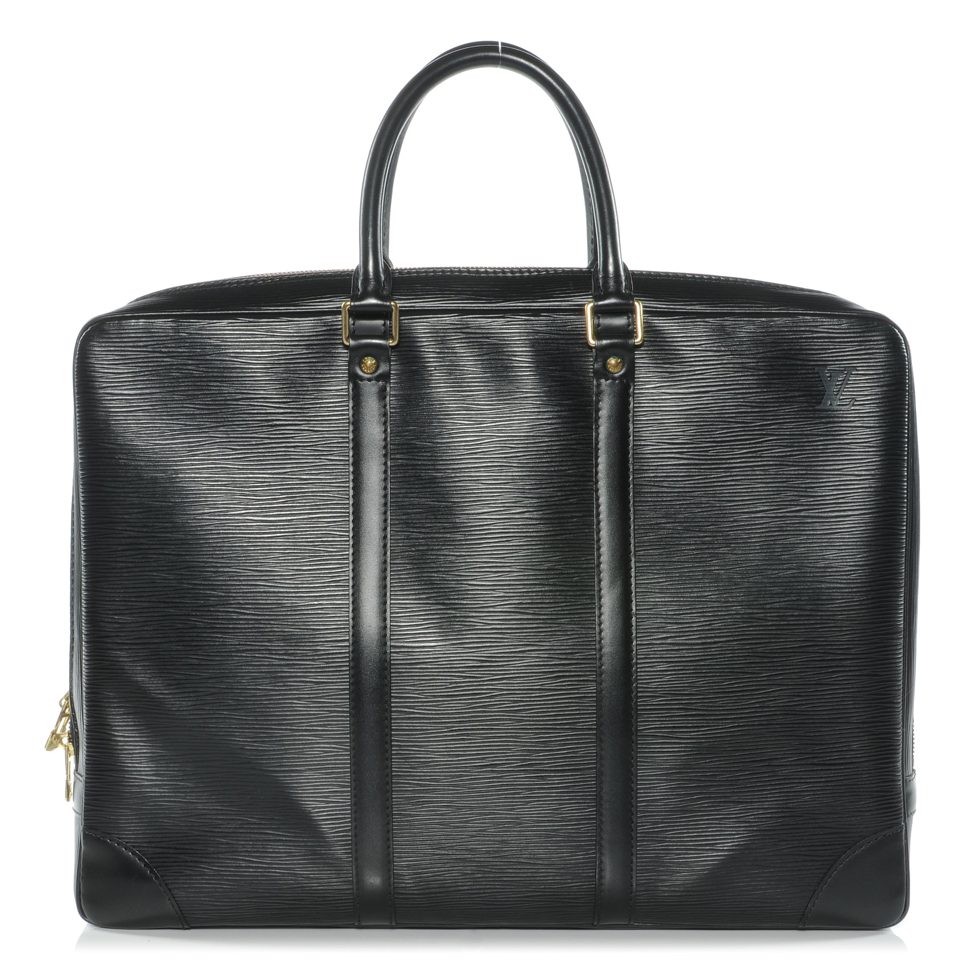 Louis Vuitton Epi Porte-Documents Voyage Briefcase Black 1 of 8
