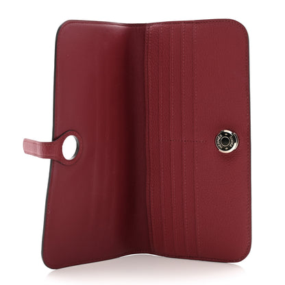 Hermes Togo Dogon Recto Verso Wallet Rubis 5 of 8