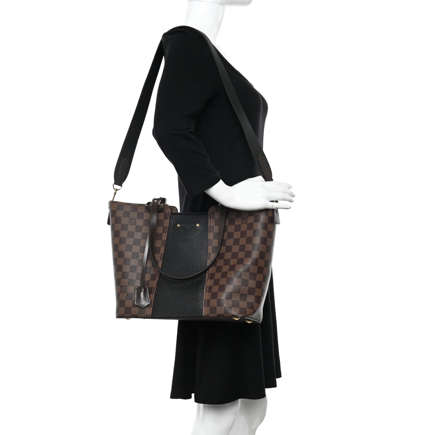 Louis Vuitton Damier Ebene Jersey Black 2 of 18