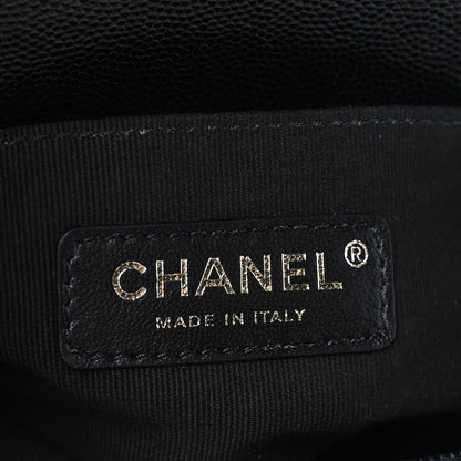 Chanel Caviar Quilted Small Boy Flap Black 6 of 10