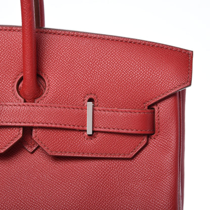 Hermes Epsom Birkin 35 Rouge Garance 12 of 14